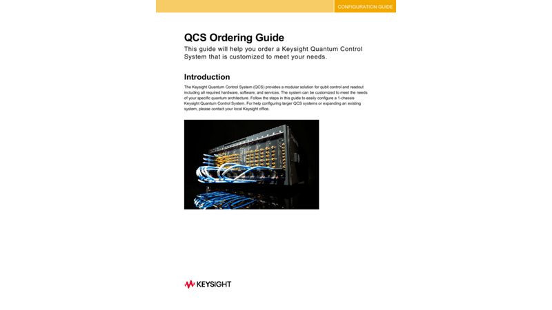 QCS Ordering Guide